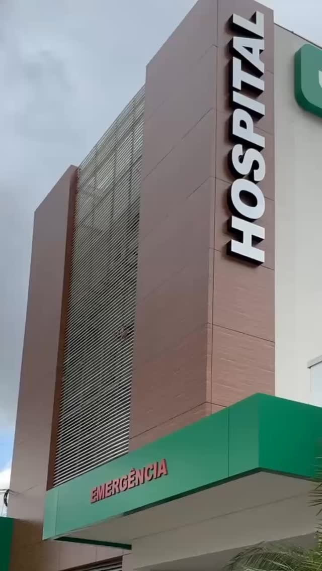 Hospital onde ocorre parte da rotina cirúrgica